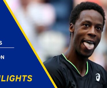 Gael Monfils vs Steve Johnson Highlights | 2021 US Open Round 2