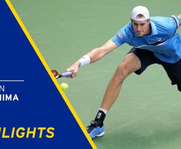 John Isner vs Brandon Nakashima Highlights | 2021 US Open Round 1