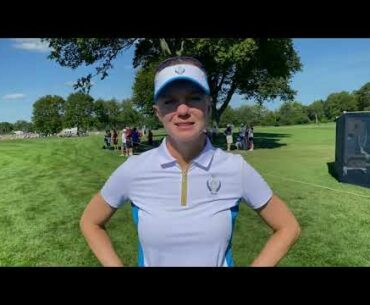 Sagstrom and team-mates reflect on Solheim Cup singles | Golf Solheim Cup | HM Sports