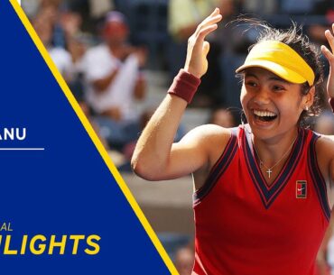 Emma Raducanu vs Belinda Bencic Highlights | 2021 US Open Quarterfinal