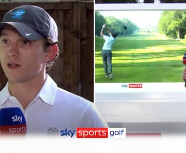 "Teeing off in front of 200 people is scary!" | Tom Holland talks new Spider-Man, golf, BMW PGA!