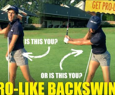 MORE PARS GOLF TIP: PRO-LIKE BACKSWING (is yours?)