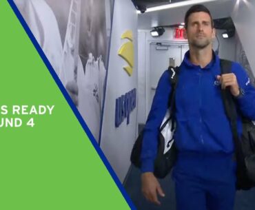 Novak Djokovic vs Jenson Brooksby Court Walk-out | 2021 US Open
