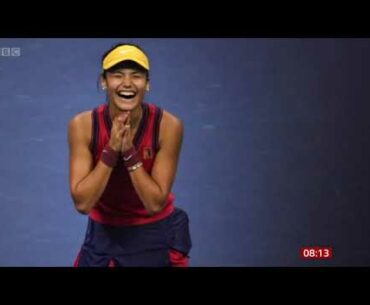 Emma Raducanu US Open BBC Breakfast 2021