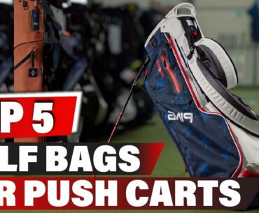 Best Golf Bags for Push Carts In 2021 - Top 5 New Golf Bags for Push Carts Review