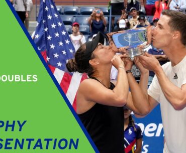 Mixed Doubles Final | Trophy Presentation | 2021 US Open