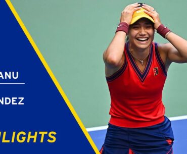 Emma Raducanu vs Leylah Fernandez Highlights | 2021 US Open Final