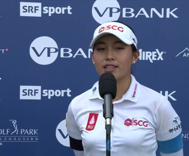 Atthaya Thitikul Interview Final Round 2021 VP Bank Swiss Ladies Open Ladies European Tour