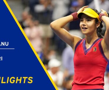 Emma Raducanu vs Maria Sakkari Highlights | 2021 US Open Semifinal