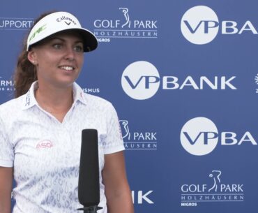 Kim Metraux Interview Final Round 2021 VP Bank Swiss Ladies Open Ladies European Tour