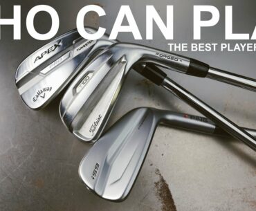 THE BEST PLAYERS IRONS But Can ANYONE Really Game These Golf Clubs