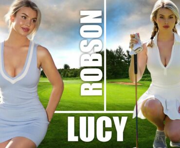 The Beautiful and Talented Golfer Lucy Robson
