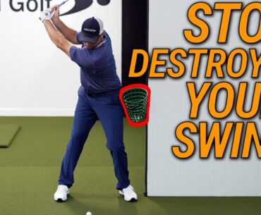 This Move Is Destroying Your Golf Swing! | Bucket Drill