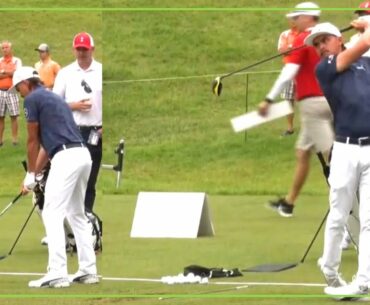 Watch RICKIE FOWLER Golf Swing On The Range (2019)