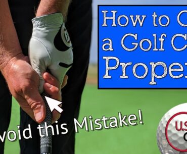 How to Grip a Golf Club - The Best Golf Grip for Straighter Shots