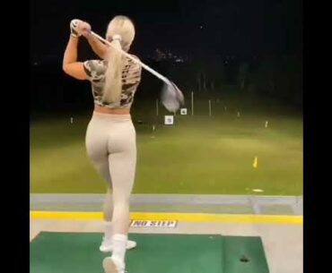 Blondey sexy golf girl #golfswingbasics #pgatour #golfshots #lpga #golflife #gmgolf