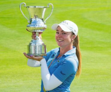 18-year-old Lucie Malchirand is the 2021 Ladies Italian Open champion!