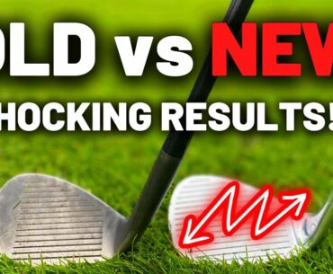 GOLF WEDGE TEST! New Grooves VS Old Grooves...SHOCKING SPIN RESULTS