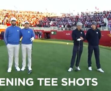 Opening Tee Shots | 2020 Ryder Cup