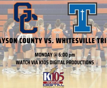 Grayson County Lady Cougar Volleyball vs. Whitesville Trinity