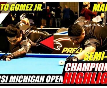 Roberto Gomez Jr. vs Mario He | 2021 CSI Michigan Open Championship Highlights - SHOOTOUT