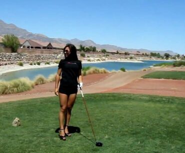 Las Vegas GIRLS  teaching Sexy Golf Lessons    - brought to you by RawTeams.com!!!!