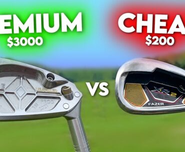 ULTRA PREMIUM vs CHEAP IRONS | Results will shock you!