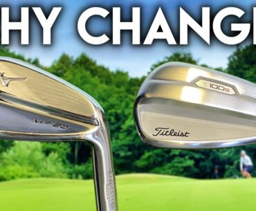 Why I'm Switching From Mizuno to Titleist Irons..