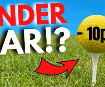 Trying To BREAK PAR With A SHOCKING 10p Golf Ball! THE WORST YET?!