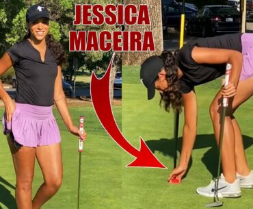 Jessica Maceira best basic impact golf swing