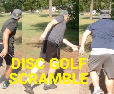 Disc Golf Scramble Highlights at TC Jester - North 13