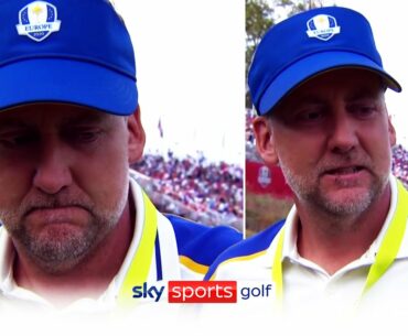 "I wanted to come here and give everything" | Emotional Ian Poulter on Europe's Ryder Cup defeat