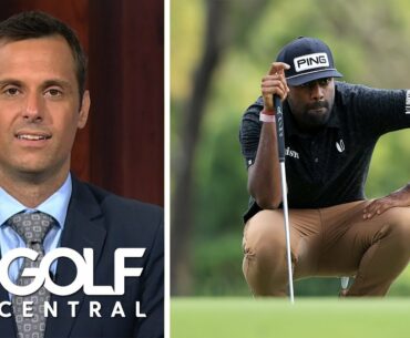 Sahith Theegala finally tames his driver en route to Round 1 lead | Golf Central | Golf Channel
