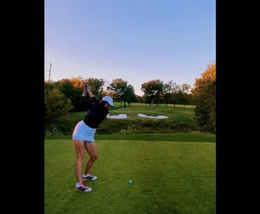 Love language 🍂❤️‍🔥✨ ❤️❤️ #golf #shorts #golfgirl      | GOLF#SHORT