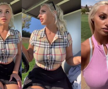 Super hot videos by GOLF CART GIRL Cass Holland   | SWING VIETNAM