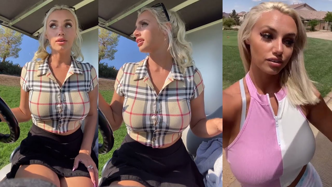 Super Hot Videos By Golf Cart Girl Cass Holland Swing Vietnam Fogolf Follow Golf