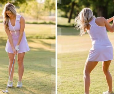 Have you Seen how Professional and Beautiful Golfer Lauren Olaya plays