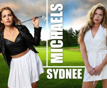 Sydnee Michael beautiful golfer. This is a swing I really want to follow