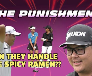 ALL OUT TACTICS from Team GolfBattle! Who will endure the wrath of SPICY RAMEN?