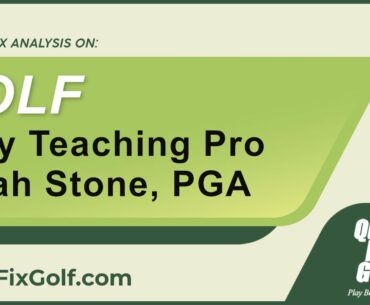 Here's a Top Notch Lady Teaching Pro for Golf