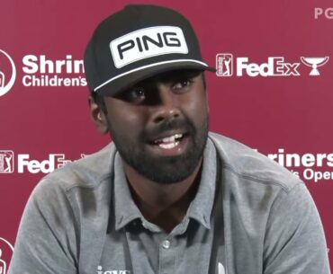 Sahith Theegala Wednesday Press Conference 2021 Shriners Childrens Open