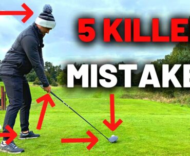 5 THINGS THAT ARE KILLING YOUR GOLF GAME (REALLY EASY FIX!)