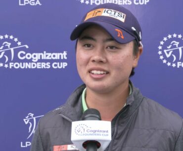 YUKA SASO: 2021 Cognizant Founders Cup Round 3 Interview