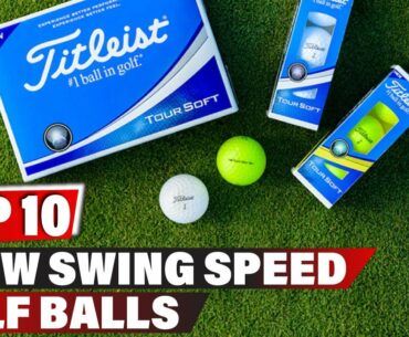 Best Golf Balls For Slow Swing Speed In 2021 - Top 10 New Golf Balls For Slow Swing Speed Review