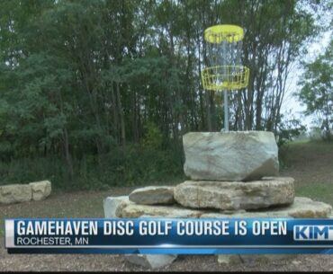 New disc golf course opens in Rochester