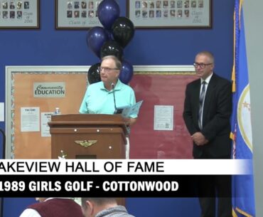 Lakeview Hall of Fame Induction