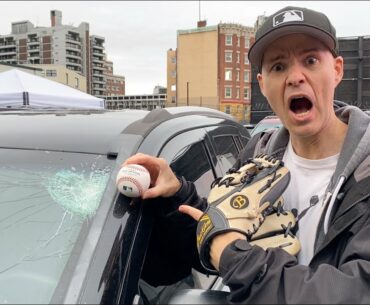 HOME RUN BALL vs. WINDSHIELD at Fenway Park (2021 ALDS Game 3)
