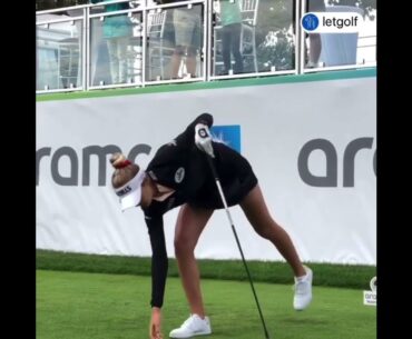 Nelly Korda golf swing motivation! Have a good game Dear Ladies all over the golf! #ladiesgolf
