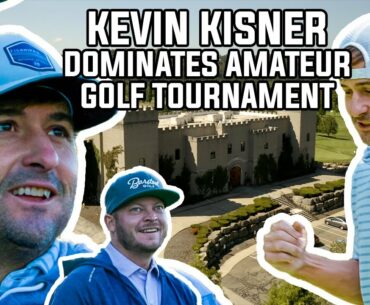 Kevin Kisner and Riggs Play In The Barstool Classic