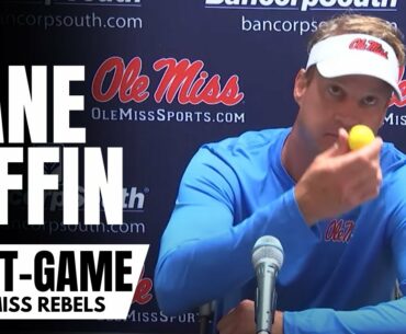 Lane Kiffin Reacts to Getting Hit By a Golf Ball By Tennessee Fans & Jokes "Moonshine" Wasn't Thrown
